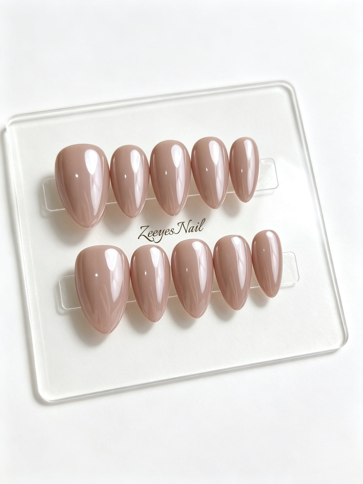 Rose Veil – Handmade Press-On Nails